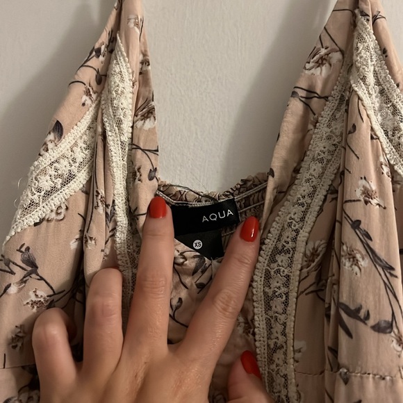 Aqua sundress. Soft baby pink color - Picture 2 of 3